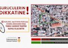 Sürücülerin Dikkatine!