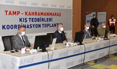 Kış Tedbirleri Koordinasyon Kurulu Toplatısı Yapıldı