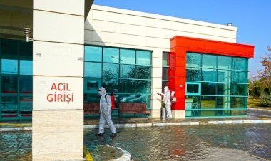 Sağlık Tesisleri Dezenfekte Edildi