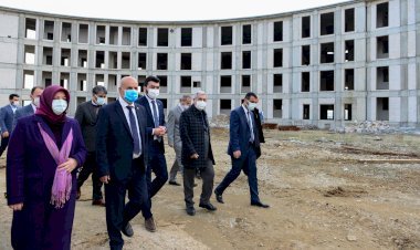 Milletvekili Kılıç, KSÜ Avşar Yerleşkesinde Gerçekleştirilen Yatımları Yerinde inceledi