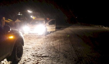 Yaylada Mahsur Kalan Vatandaşlar Kurtarıldı