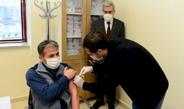 KSÜ Tıp Fakültesi Hastanesinde COVİD-19 Aşısı Yapılmaya Başlandı