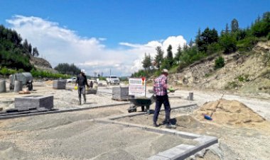 Andırın Millet Bahçesi’nde Çalışmalar Başladı