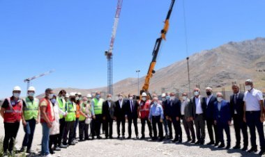 Elbistan Atık Su Arıtma Tesisi Hızla Yükseliyor