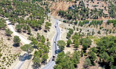 Bertiz Bölgesinde 35 Kilometrelik Yol Yenileniyor