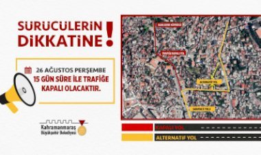 Sürücülerin Dikkatine!