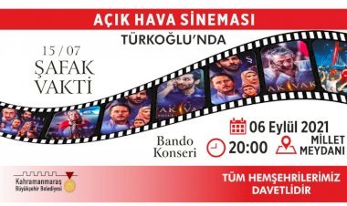 Açık Hava Etkinlikleri Bugün Türkoğlu’nda