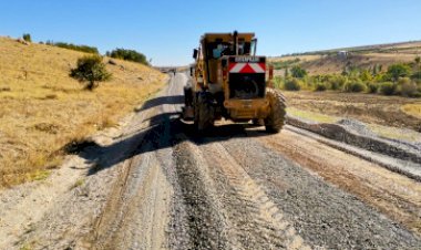 Göksun ve Afşin’de Yollar Büyükşehir’le Yenileniyor