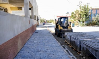 Dulkadiroğlu’nda Parke  Ekiplerinin  Yoğun  Çalışması  Sürüyor