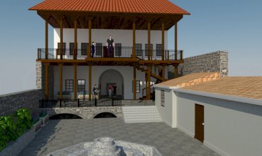 Arslanbey Konağı’nda Restorasyon Çalışmaları Sürüyor