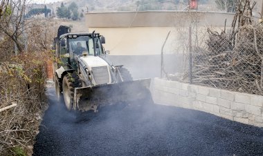 Dulkadiroğlu’ndan Peynirdere’de Asfalt Çalışması