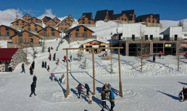 Yedikuyular Kayak Merkezi Hafta Sonu Doldu Taştı