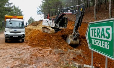 Seyir Terası’nın Yolu Genişletiliyor