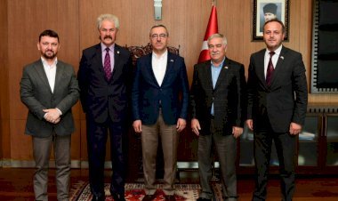 Kafkas Kültür Derneği’nden Başkan Güngör’e Teşekkür Ziyareti