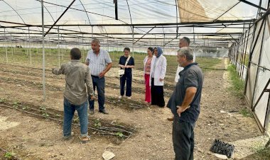 TÜRKOĞLU BELEDİYESi ÇİFTÇİLERE EĞİTİM VERİYOR