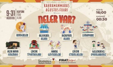 AĞUSTOS FUARI, PAZARTESİ GÜNÜ KONSER VE SİNEMA GÖSTERİSİYLE DEVAM EDECEK