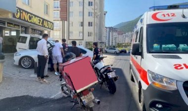 ONİKİŞUBAT’TA TRAFİK KAZASI: 1 YARALI