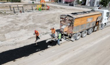 KASKİ, Elbistan’da da Asfalt Mesaisini Sürdürüyor