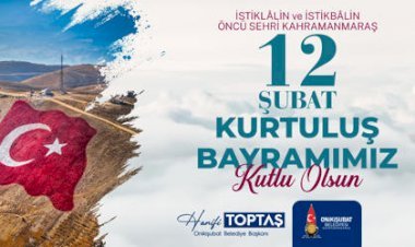 Başkan Toptaş; Her ferdi ‘Kahraman’ olan Maraş, hiçbir zaman teslim olmaz