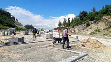 Andırın Millet Bahçesi’nde Çalışmalar Başladı