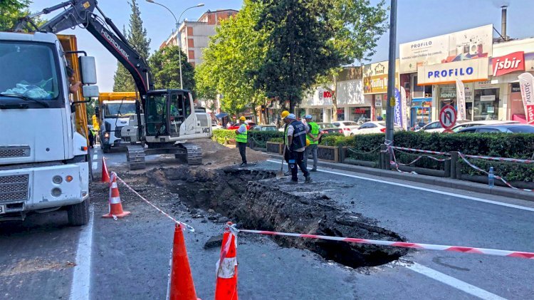 Büyükşehir’den Azerbaycan Bulvarı’na Hızlı Müdahale