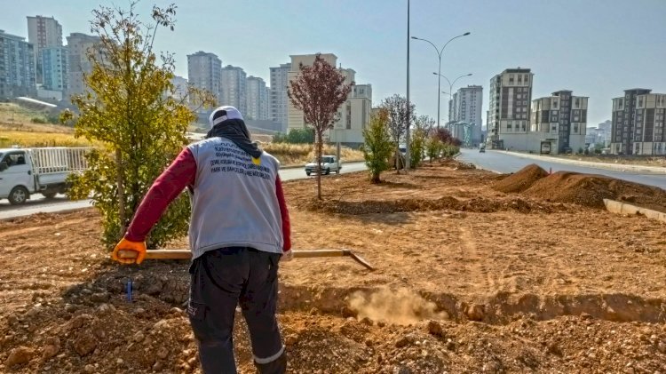 Turgut Özal Bulvarı Büyükşehir’le Güzelleşiyor