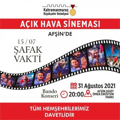 Büyükşehir Açık Hava Etkinlikleri Başlıyor