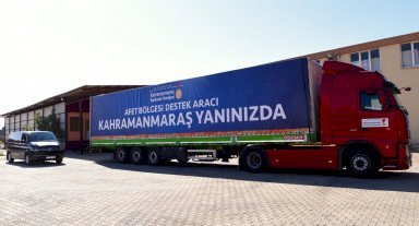 Kahramanmaraş’tan Sel Bölgesine 4. Yardım Tırı