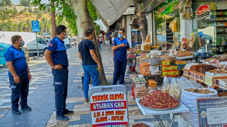 Büyükşehir’den Kaldırım İşgaline Yönelik Çalışma