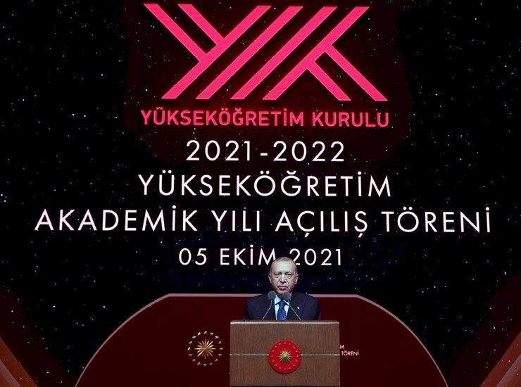 2021-2022 Akademik Yıl Açılış Töreni, Cumhurbaşkanı Recep Tayip Erdoğan’ın Teşrifleriyle Cumhurbaşkanlığı Külliyesinde Gerçekleştirildi