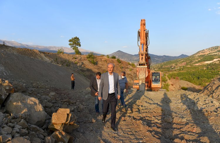 Dulkadiroğlu’ndan Bertiz'e Yüksek Standartlı  Yol