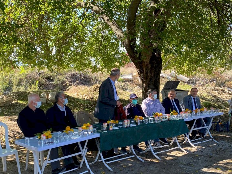 KSÜ Ziraat Fakültesi ve Andırın İlçe Tarım ve Orman Müdürlüğü İşbirliğiyle Çiftçilere Uygulamalı Eğitim Verildi