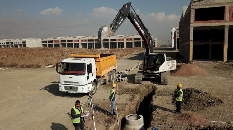 Sanayi’nin Yeni Yerleşkesinde Çalışmalar Sürüyor