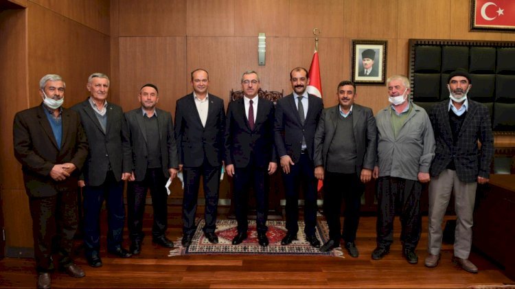 Cüceli Sakinlerinden Başkan Güngör’e Ziyaret