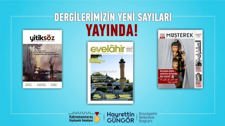 Şehrin Üç Dergisi Yeni Sayılarıyla Yayında!