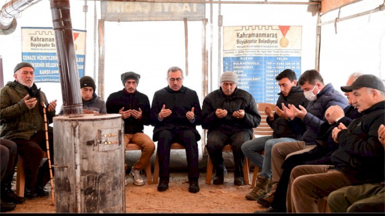 Başkan Güngör’den Yılmaz Ailesine Taziye Ziyareti