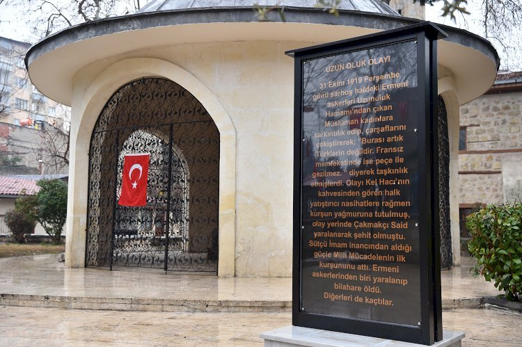 Dulkadiroğlu Belediyesi’nden Sütçü İmam Türbesi’nde Tadilat