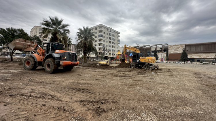 Geçici Barınma Alanları ve Esnaf Çarşılarının Altyapısı Hazırlanıyor