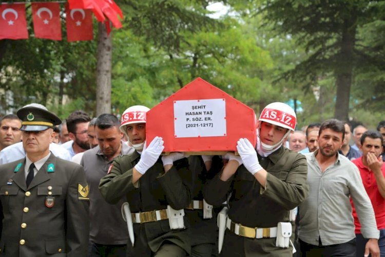 Şehidimiz P.Söz.Er Hasan Taş Dualarla Ebediyete Uğurlandı