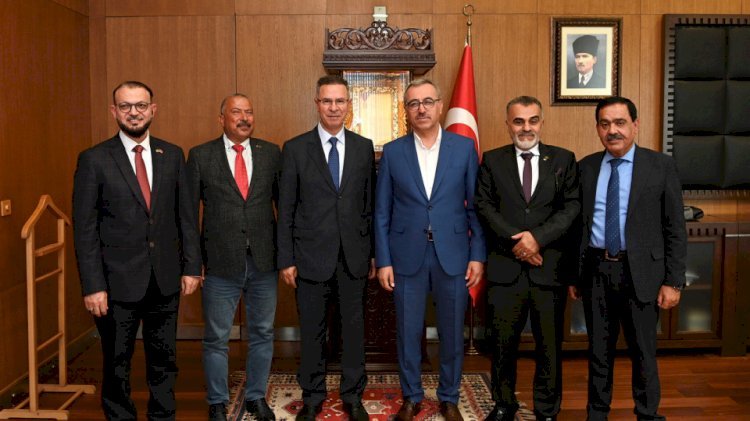 Başkan Güngör, Filistin Heyetini Misafir Etti