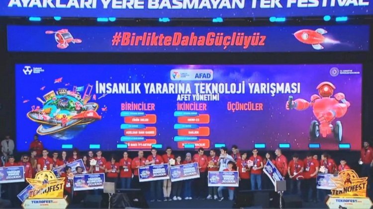 TEKNOFEST 2023'DE KAHRAMANMARAŞ'A İKİNCİLİK ÖDÜLÜ